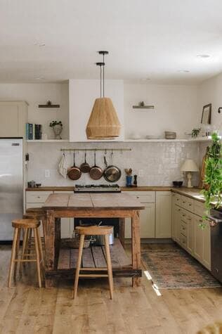 A bright renovated kitchen
