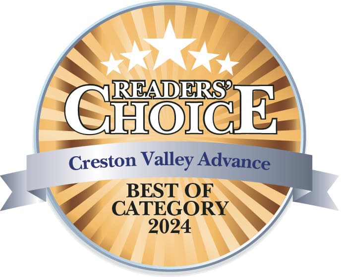 Creston Valley Advance Readers' Choice 2024 badge